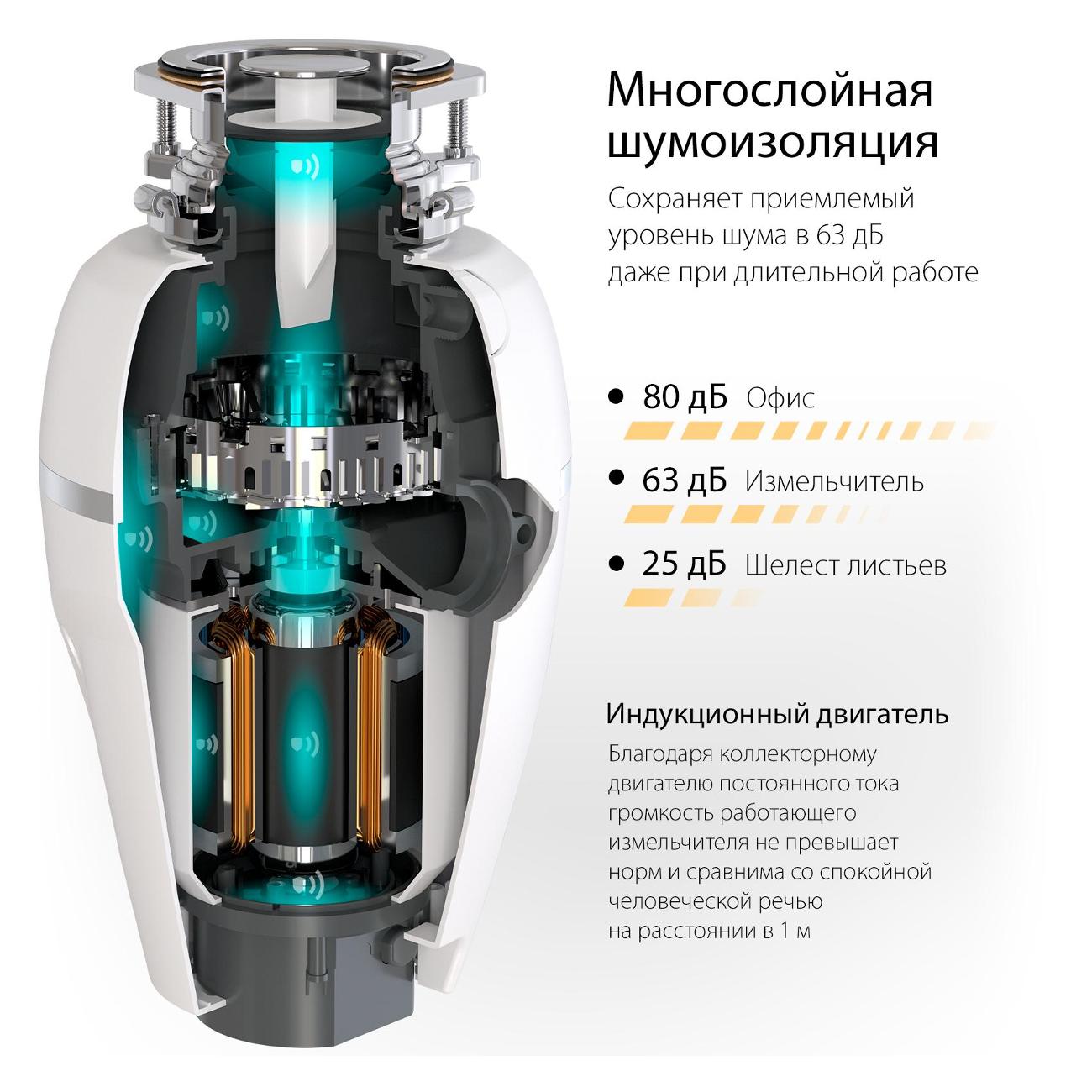 Купить Измельчитель пищевых отходов BOUSEN DISPOSER ULTIMATE в каталоге  интернет магазина М.Видео по выгодной цене с доставкой, отзывы, фотографии  - Москва