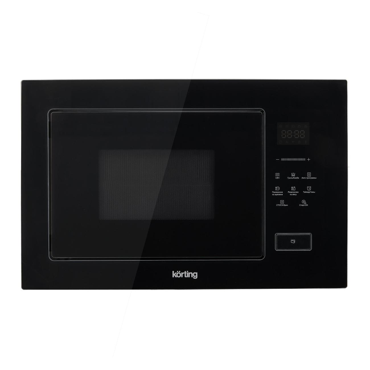 Изображение товара Встраиваемая микроволновая печь Korting KMI 827 GN черная