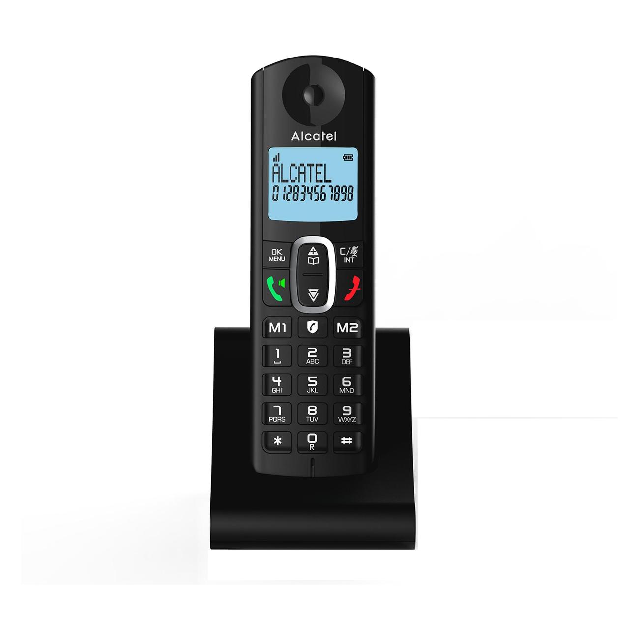 Купить Телефон dect Alcatel F685 Black в каталоге интернет магазина М.Видео  по выгодной цене с доставкой, отзывы, фотографии - Москва