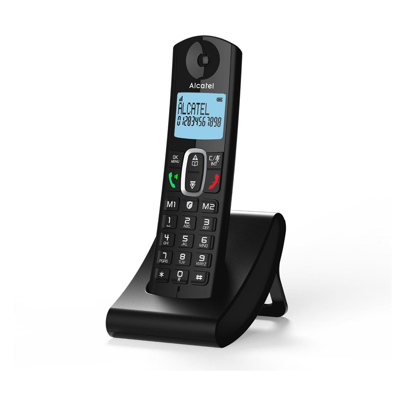 Купить Телефон dect Alcatel F685 Black в каталоге интернет магазина М.Видео  по выгодной цене с доставкой, отзывы, фотографии - Москва