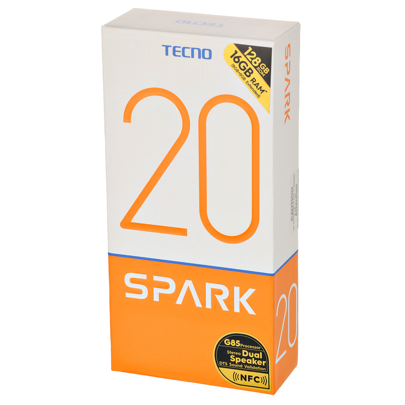 Смартфон Tecno SPARK 20 8/128GB Gravity Black