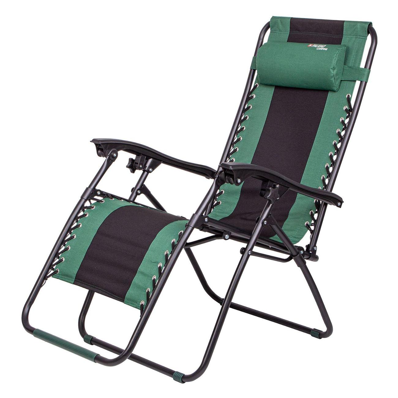 Изображение товара Кресло садовое Palisad шезлонг многопозиционное, 160 х 63.5 х 109 см (69606)