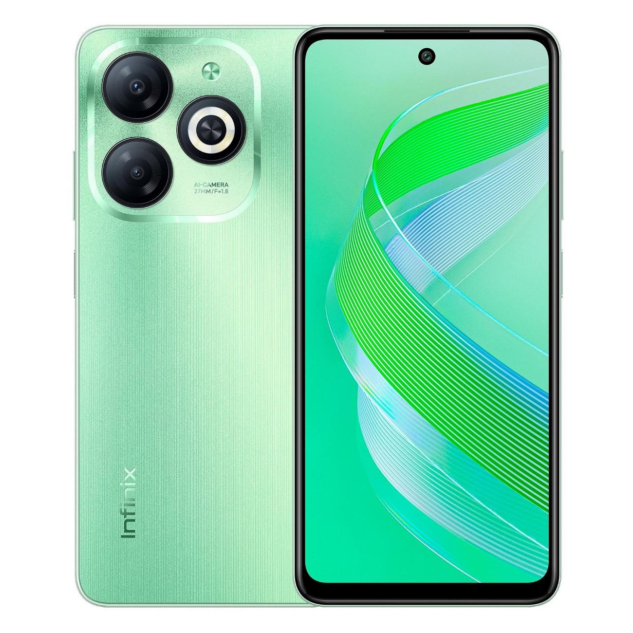 Купить Смартфон Infinix SMART 8 4/128GB Green в каталоге интернет магазина  М.Видео по выгодной цене с доставкой, отзывы, фотографии - Москва