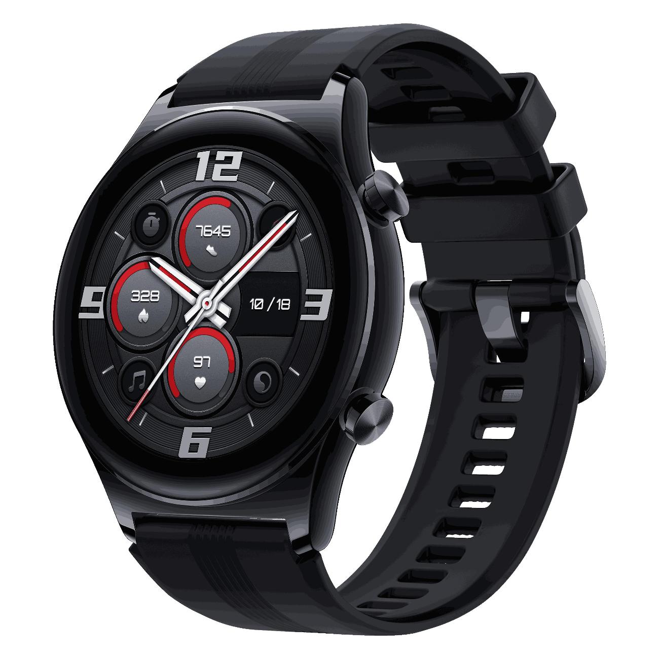 Купить Смарт-часы HONOR Watch GS 3 Black (MUS-B19) в каталоге интернет  магазина М.Видео по выгодной цене с доставкой, отзывы, фотографии - Москва