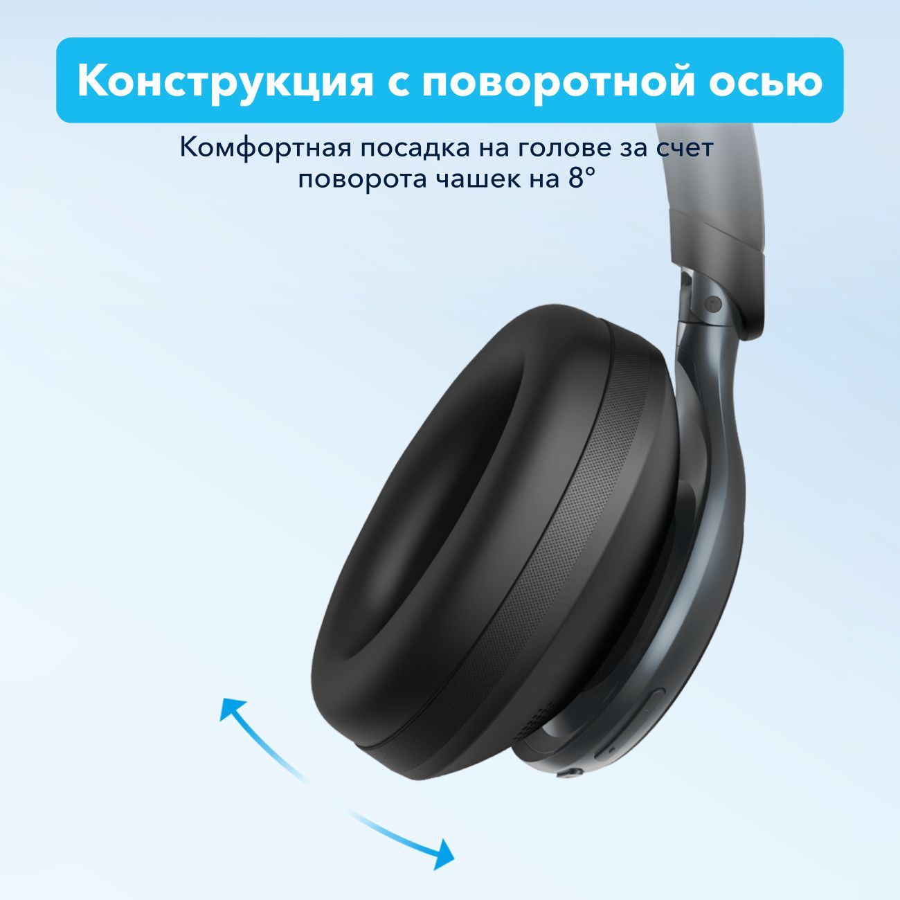 Купить Наушники накладные Bluetooth Soundcore Space One A3035 Black в  каталоге интернет магазина М.Видео по выгодной цене с доставкой, отзывы,  фотографии - Москва