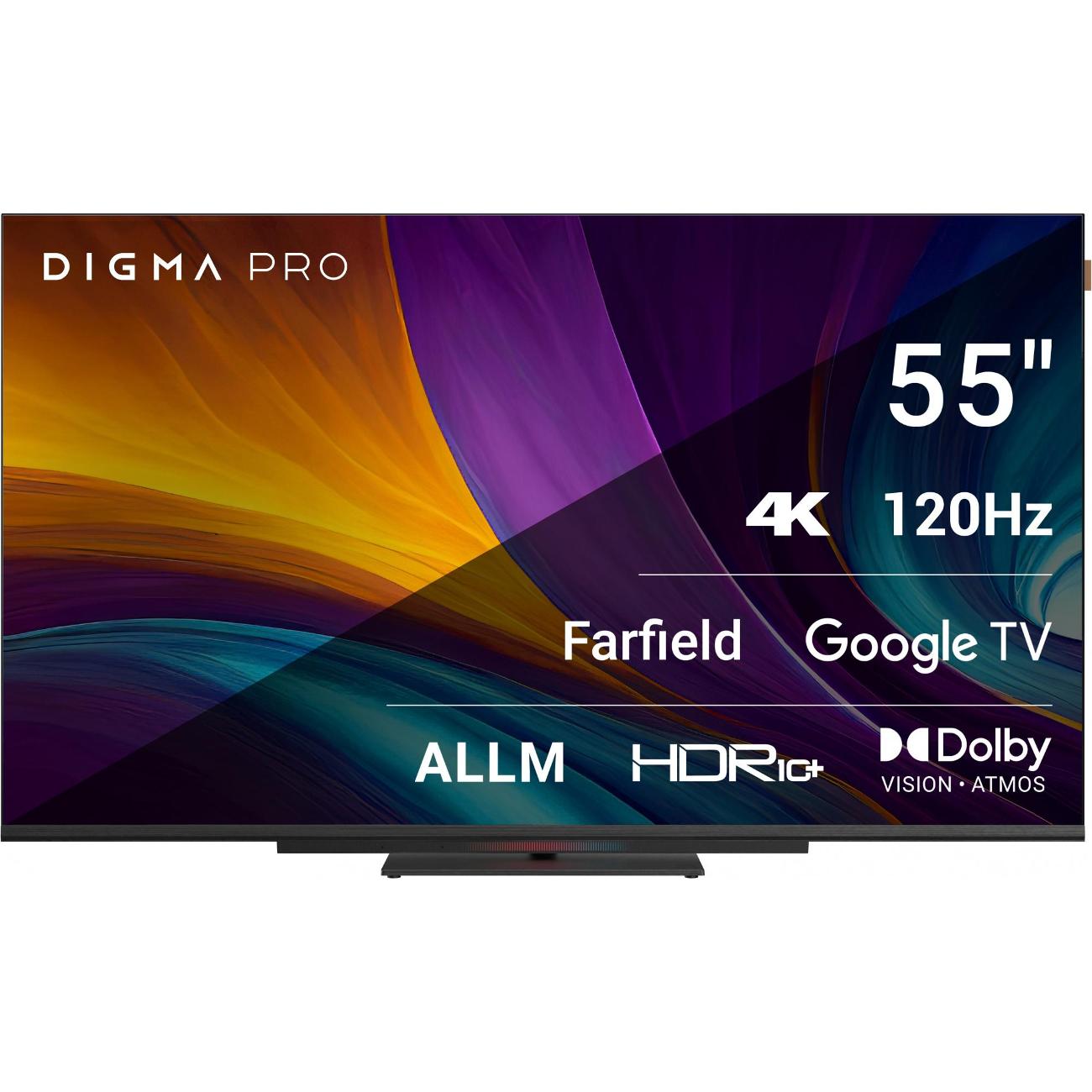 Купить Телевизор Digma Pro UHD 55C в каталоге интернет магазина М.Видео по  выгодной цене с доставкой, отзывы, фотографии - Москва