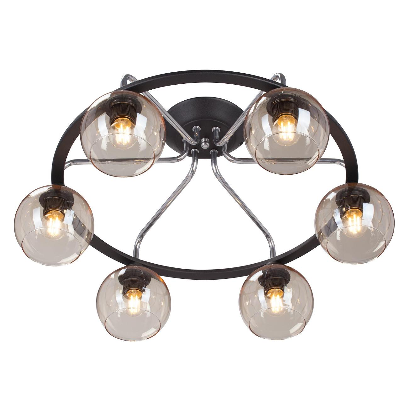 Изображение товара Люстра Vitaluce 6 ламп E27 макс. 40Вт (V43080-13/6PL) Изображение товара Люстра Vitaluce 6 ламп E27 макс. 40Вт (V43080-13/6PL)