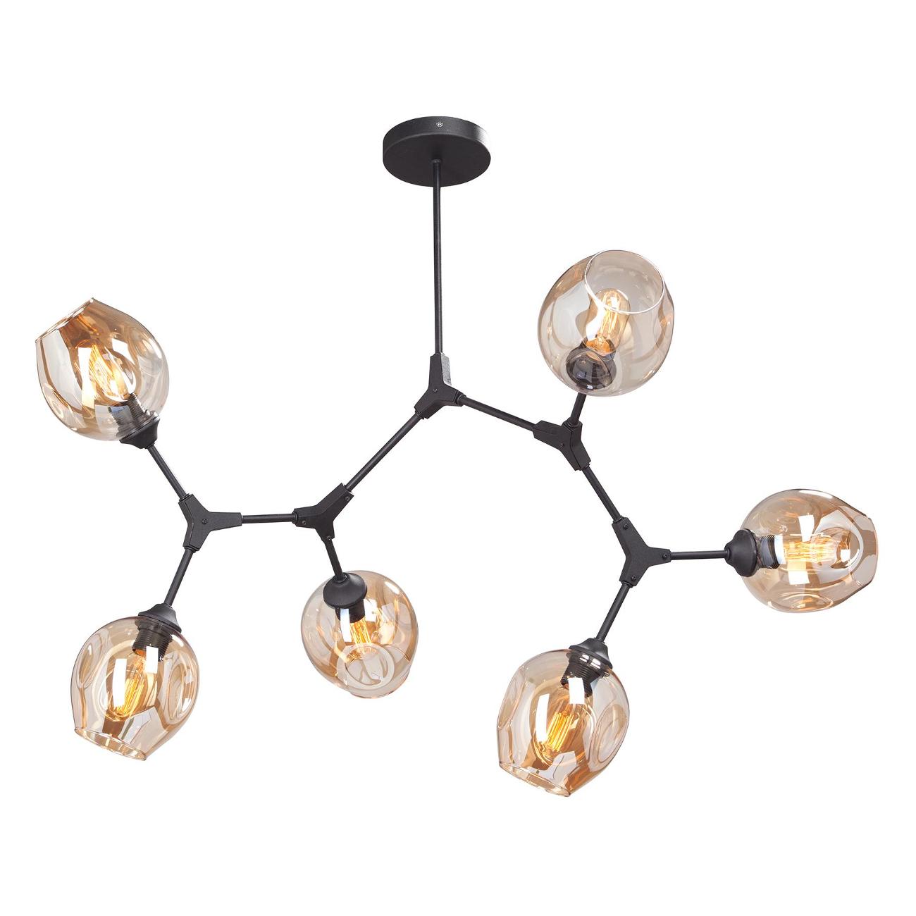 Изображение товара Люстра Vitaluce 6 ламп E27 макс. 60Вт (V4598-1/6PL)