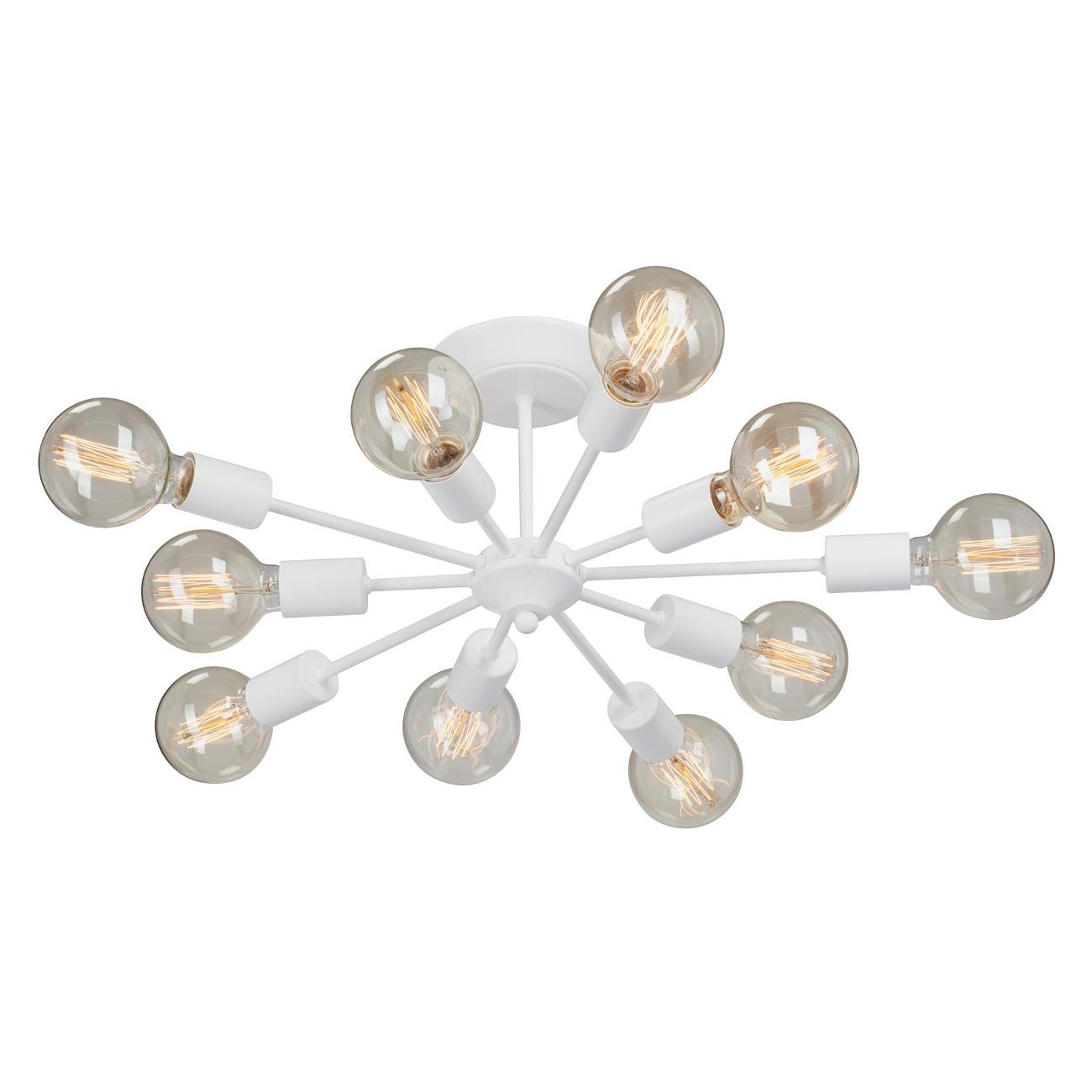 Изображение товара Люстра Vitaluce 10 ламп E27 макс. 40Вт 30 м2 (V4261-0/10PL) Изображение товара Люстра Vitaluce 10 ламп E27 макс. 40Вт 30 м2 (V4261-0/10PL)