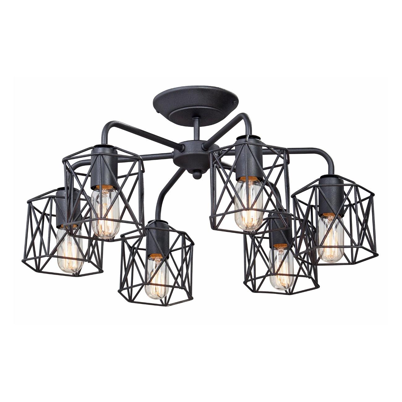 Изображение товара Люстра Vitaluce 6 ламп E27 макс. 60Вт (V4382-1/6PL)