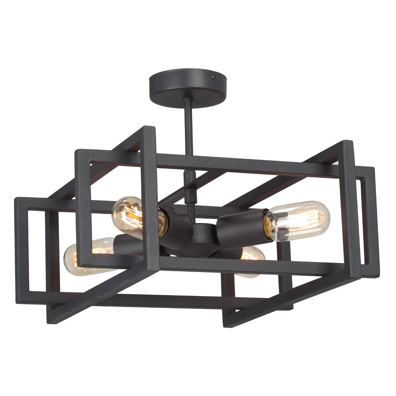 Изображение товара Люстра Vitaluce 4 лампы 12м2 Е27 макс. 40Вт (V3981-1/4PL)