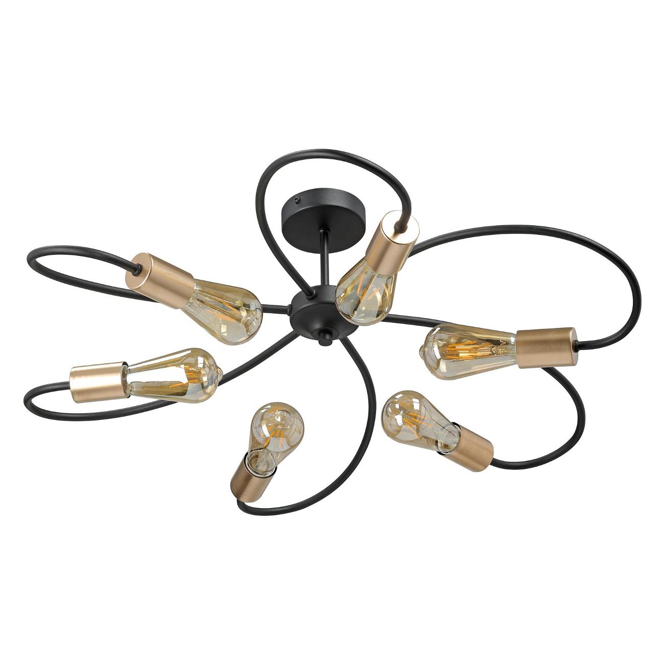 Изображение товара Люстра Vitaluce 6 ламп E27 макс. 40Вт (V3076-1/6PL)