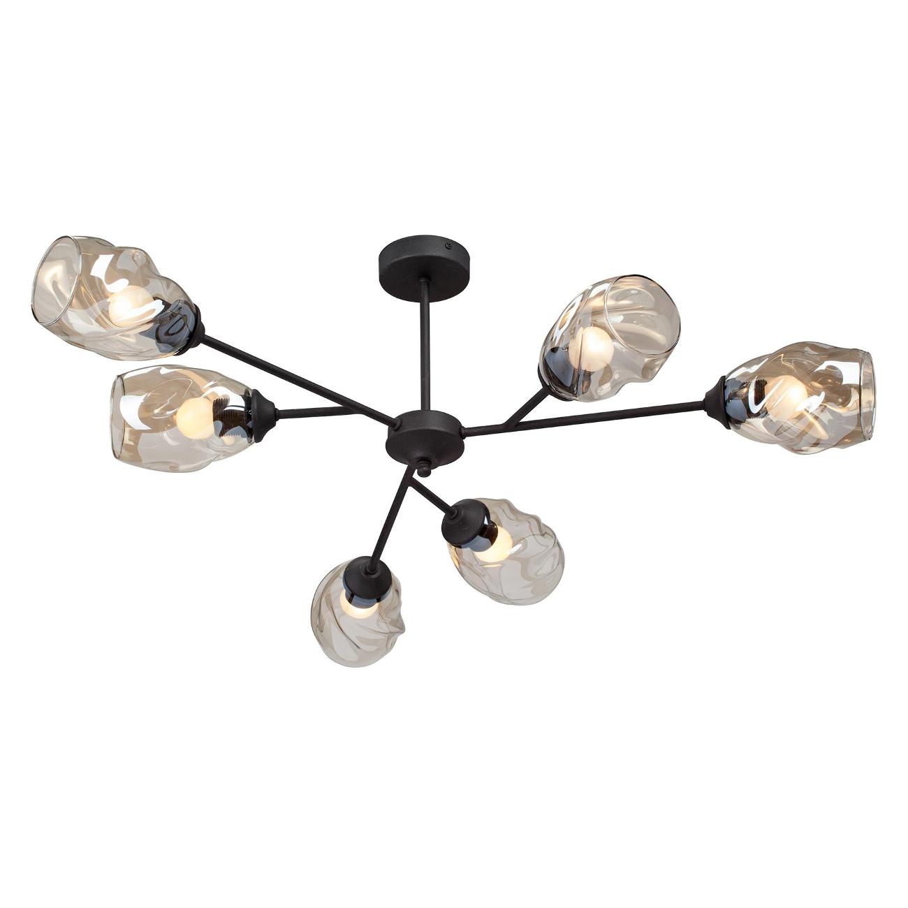 Изображение товара Люстра Vitaluce 6 ламп 18м2 Е27 макс. 40Вт (V3958-1/6PL)