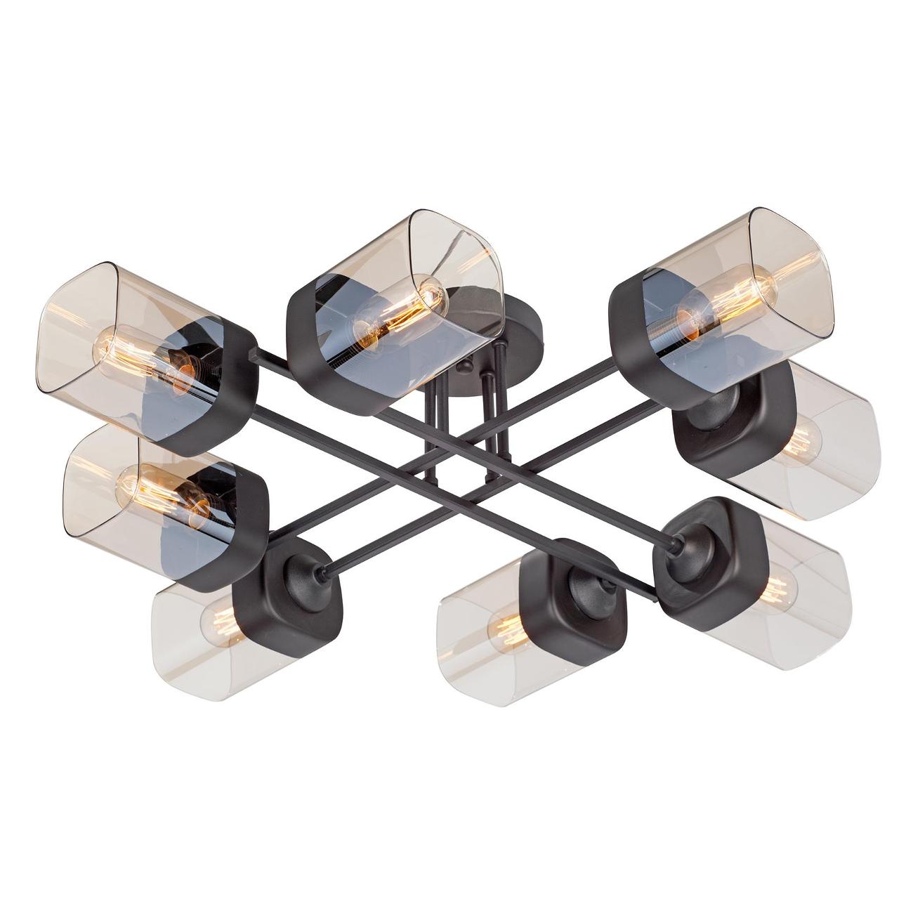 Изображение товара Люстра Vitaluce 8 ламп 24м2 Е27 макс. 40Вт (V4831-1/8PL)