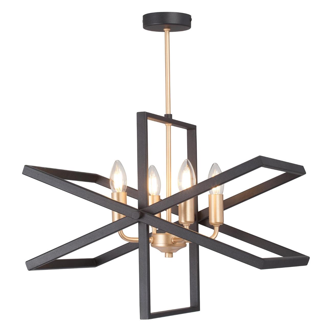 Изображение товара Люстра Vitaluce 4 лампы E14 макс. 40Вт 12 м2 (V3004-1/4PL)