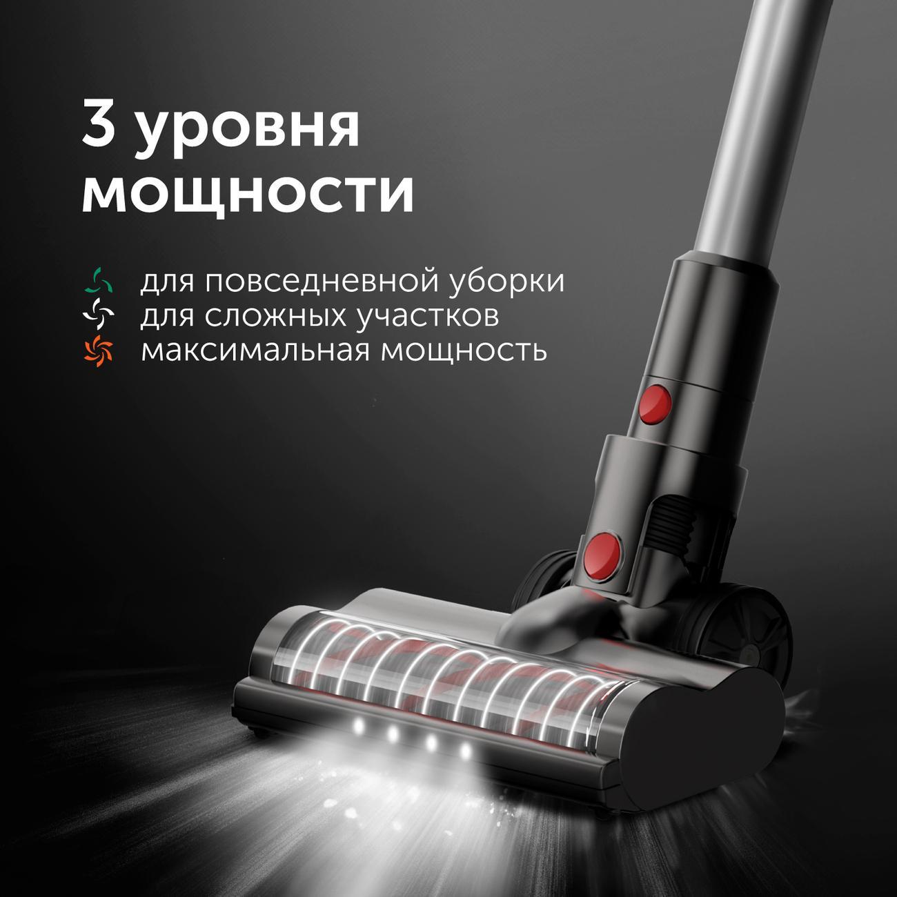 Пылесос ручной (handstick) RED solution V3080 - отзывы покупателей и  владельцев | М.Видео - Москва