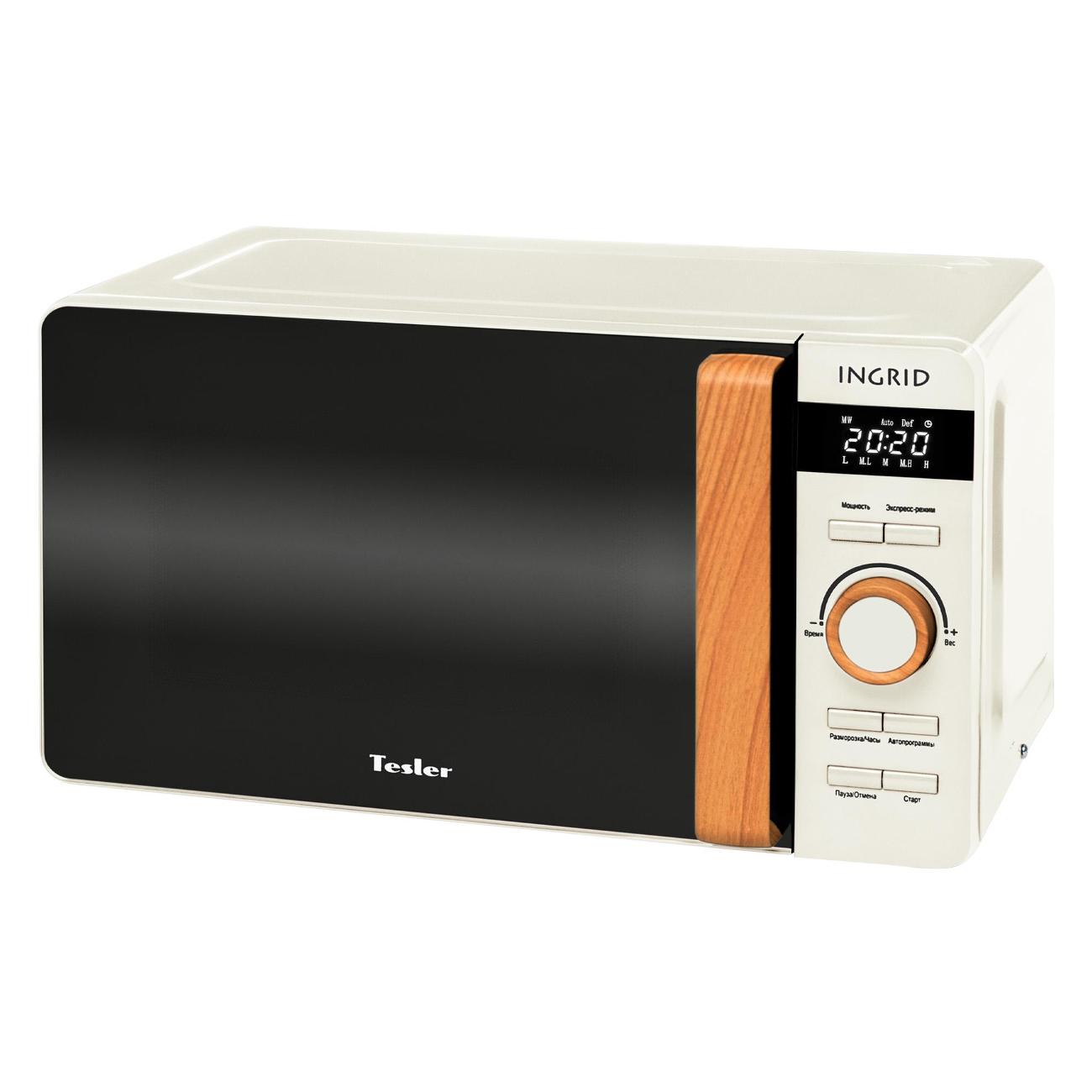 Изображение товара Микроволновая печь соло Tesler ME-2044 бежевая