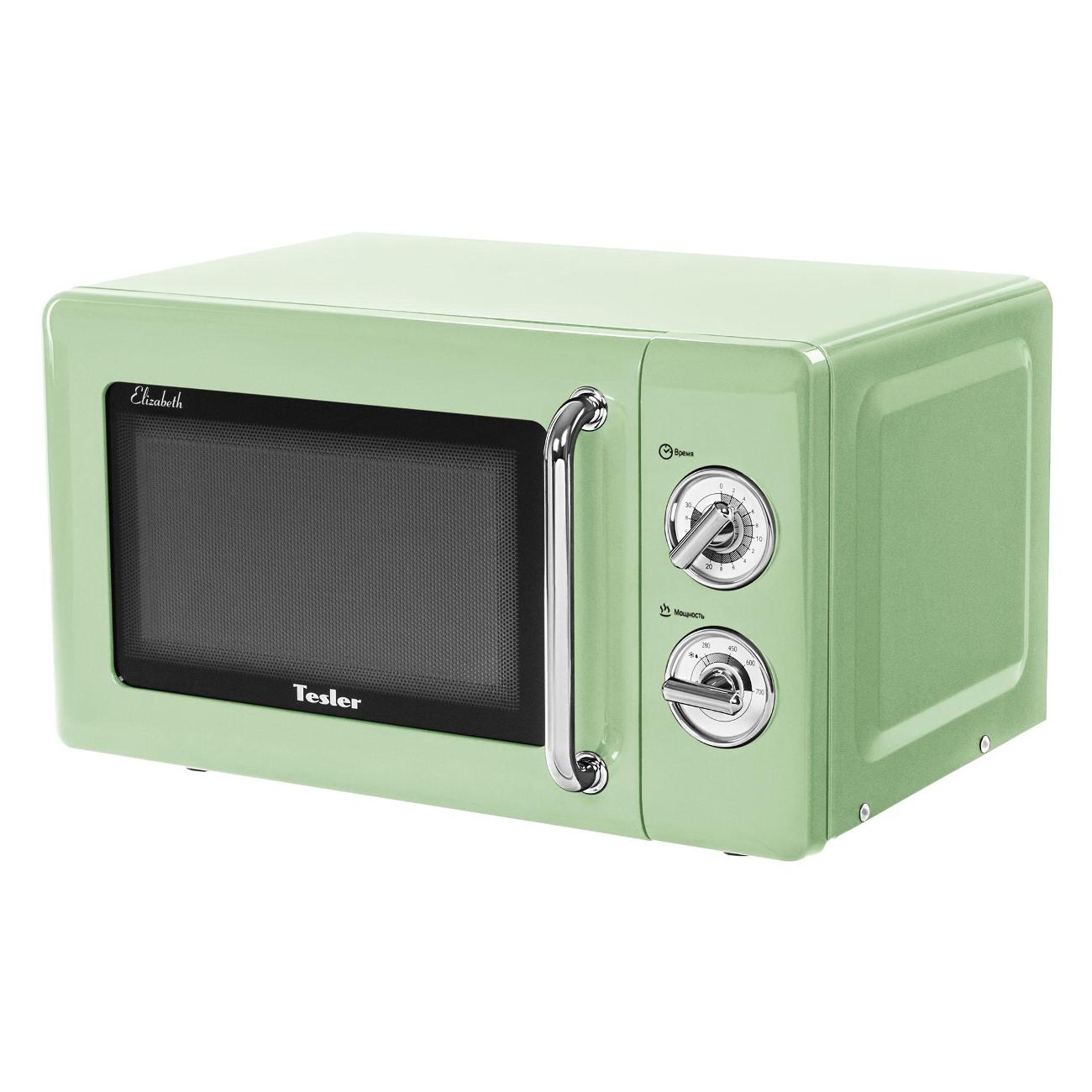 Изображение товара Микроволновая печь соло Tesler MM-2045 зеленый