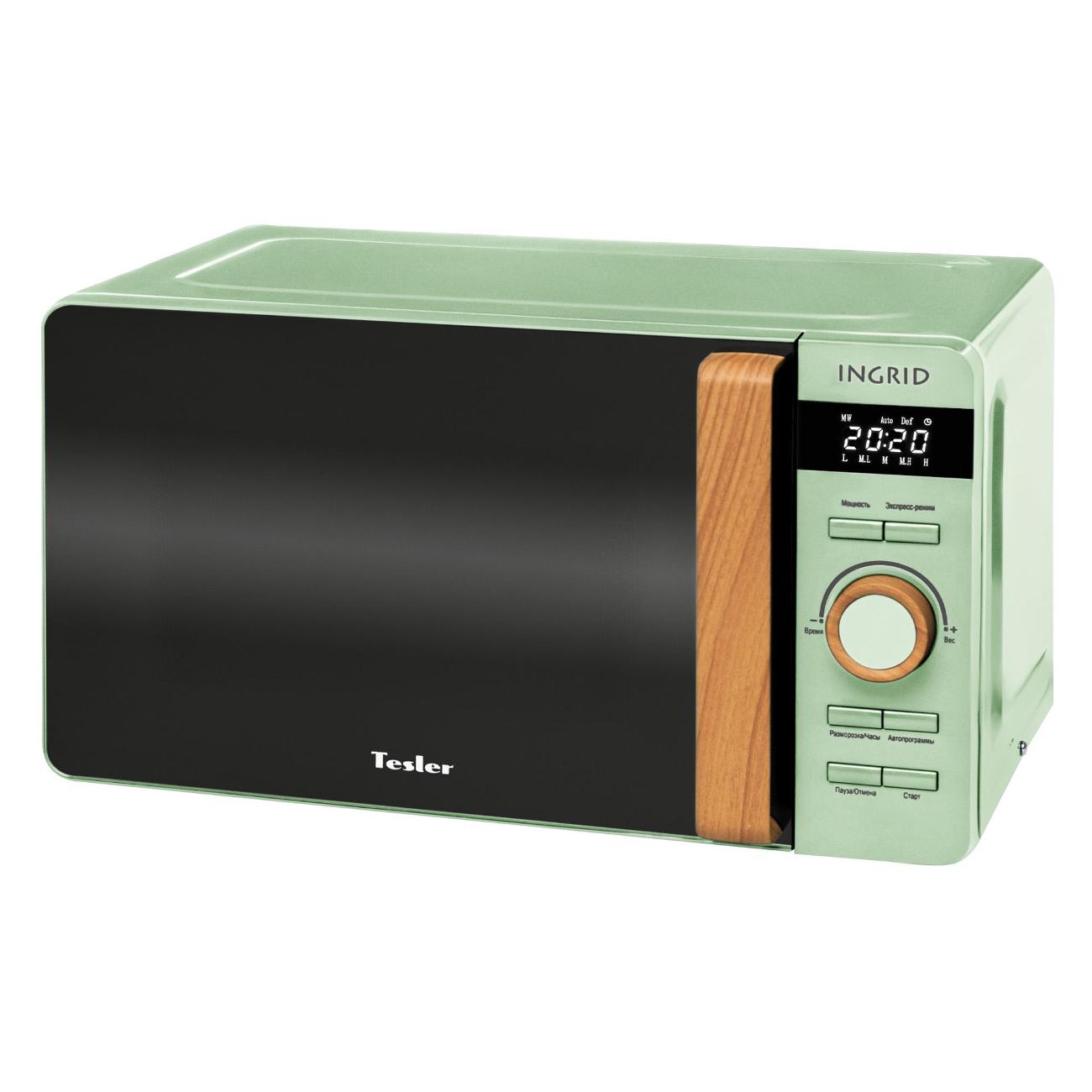 Изображение товара Микроволновая печь соло Tesler ME-2044 зеленая