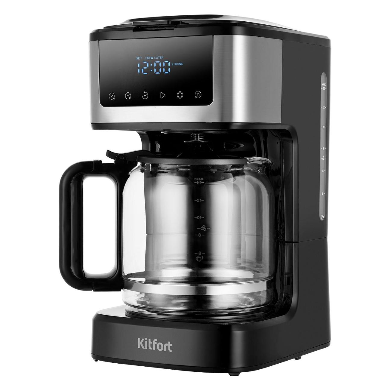 Изображение товара Кофеварка капельного типа Kitfort КТ-7181