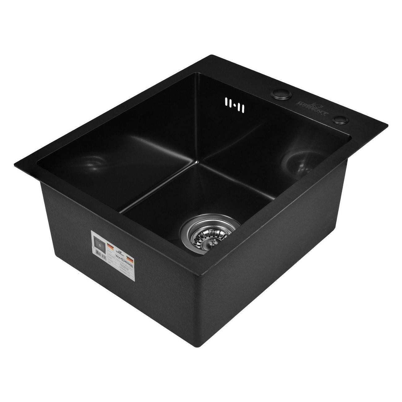 Изображение товара Мойка кухонная Wisent WS34050B/WGER019B/W302644B