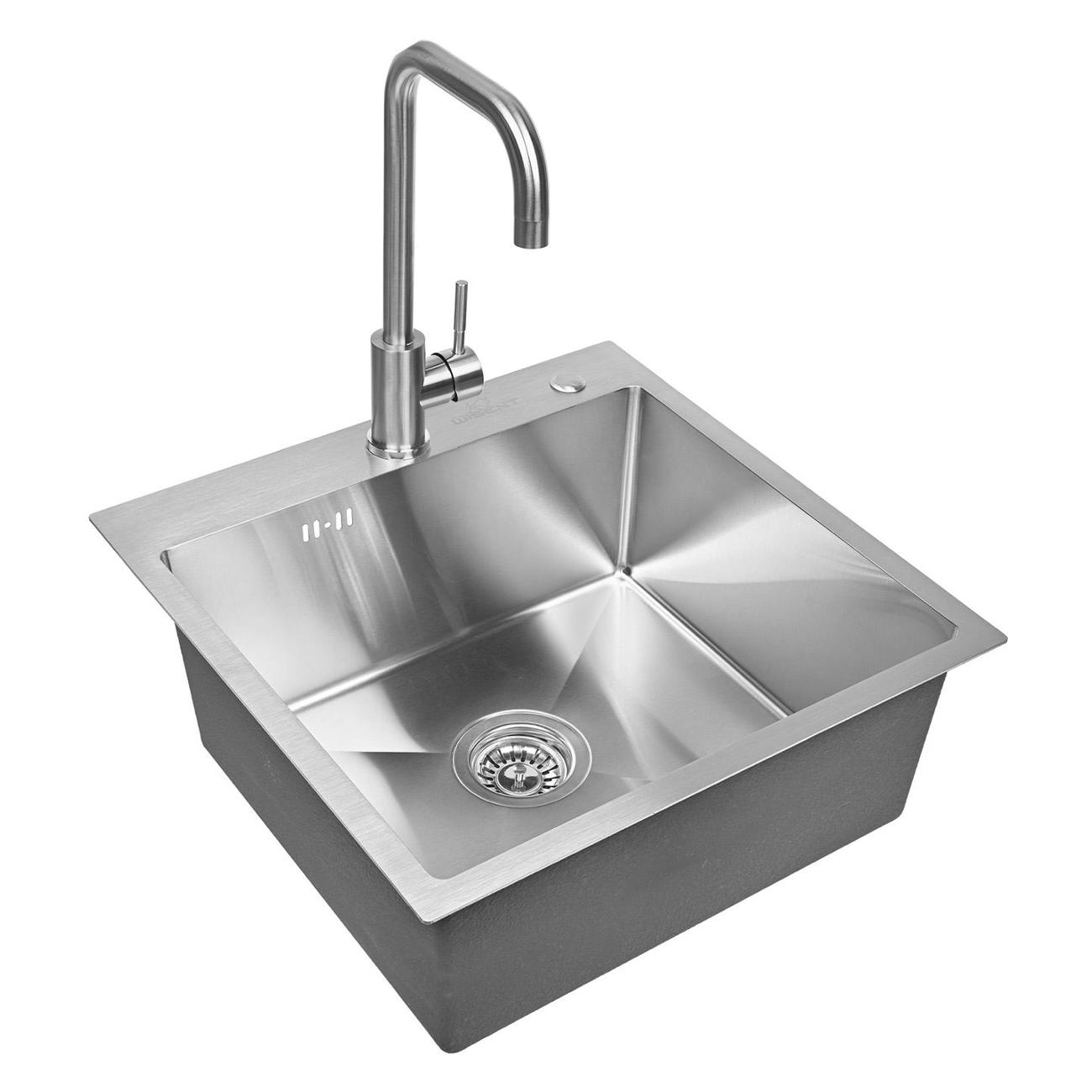 Изображение товара Мойка кухонная Wisent WGS35050/WGER013/W4998-4