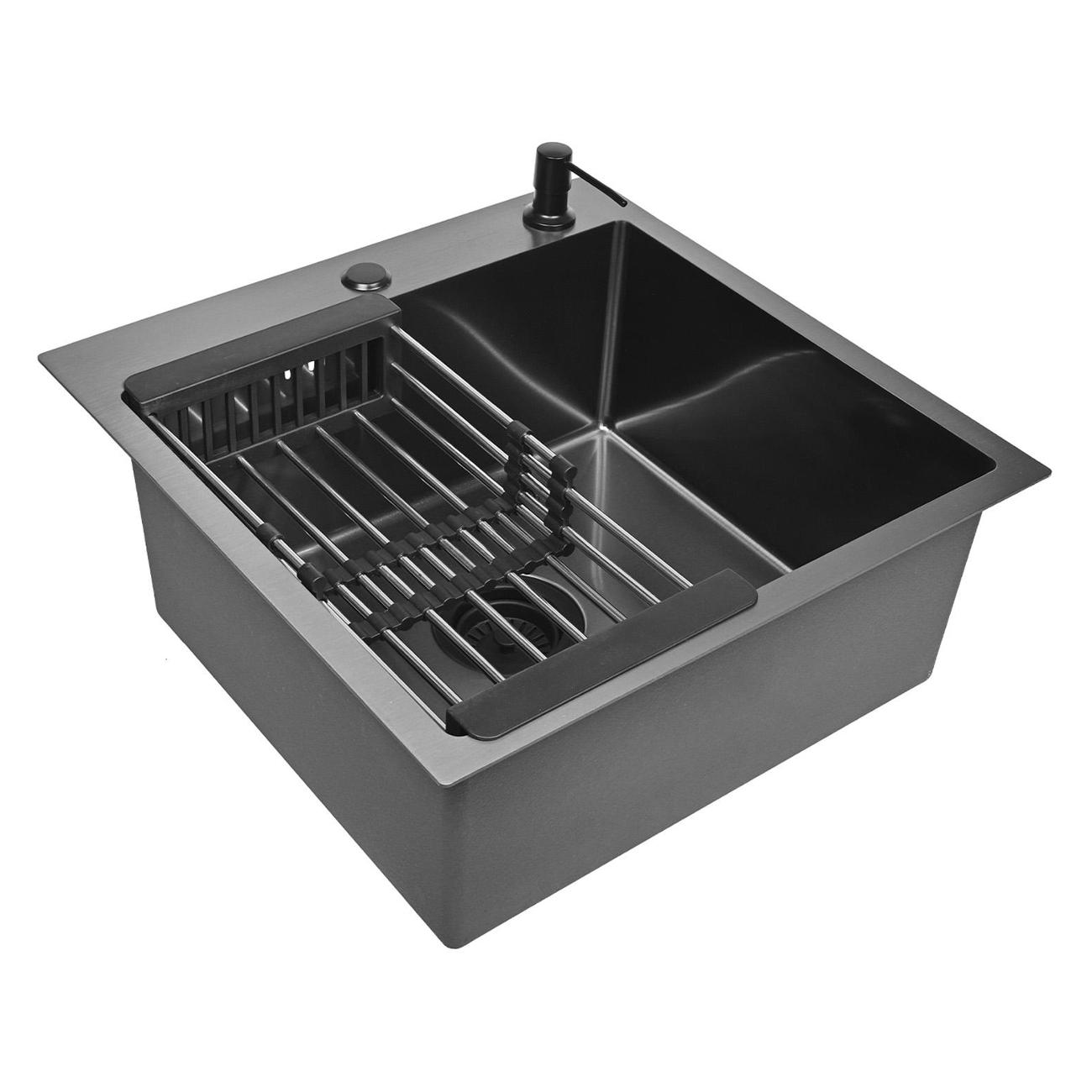 Изображение товара Мойка кухонная Wisent WGS35050B/WGER019B/W405B/W302644B