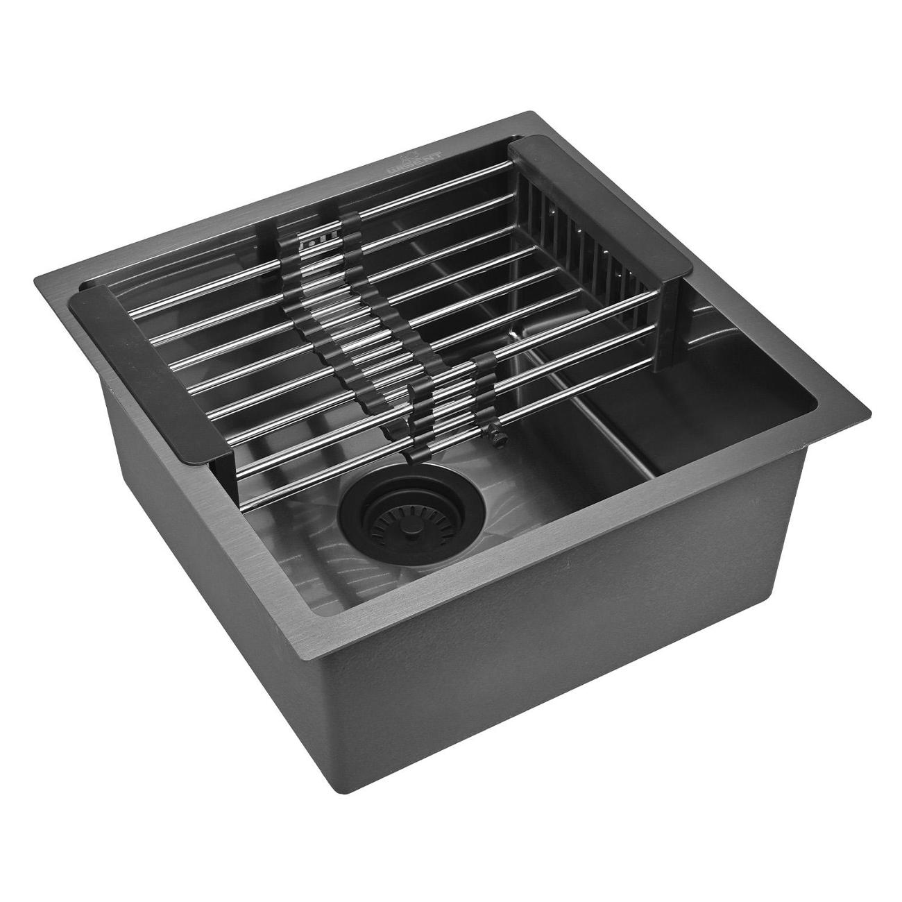 Изображение товара Мойка кухонная Wisent WS34444B/WGER019B/W302644B