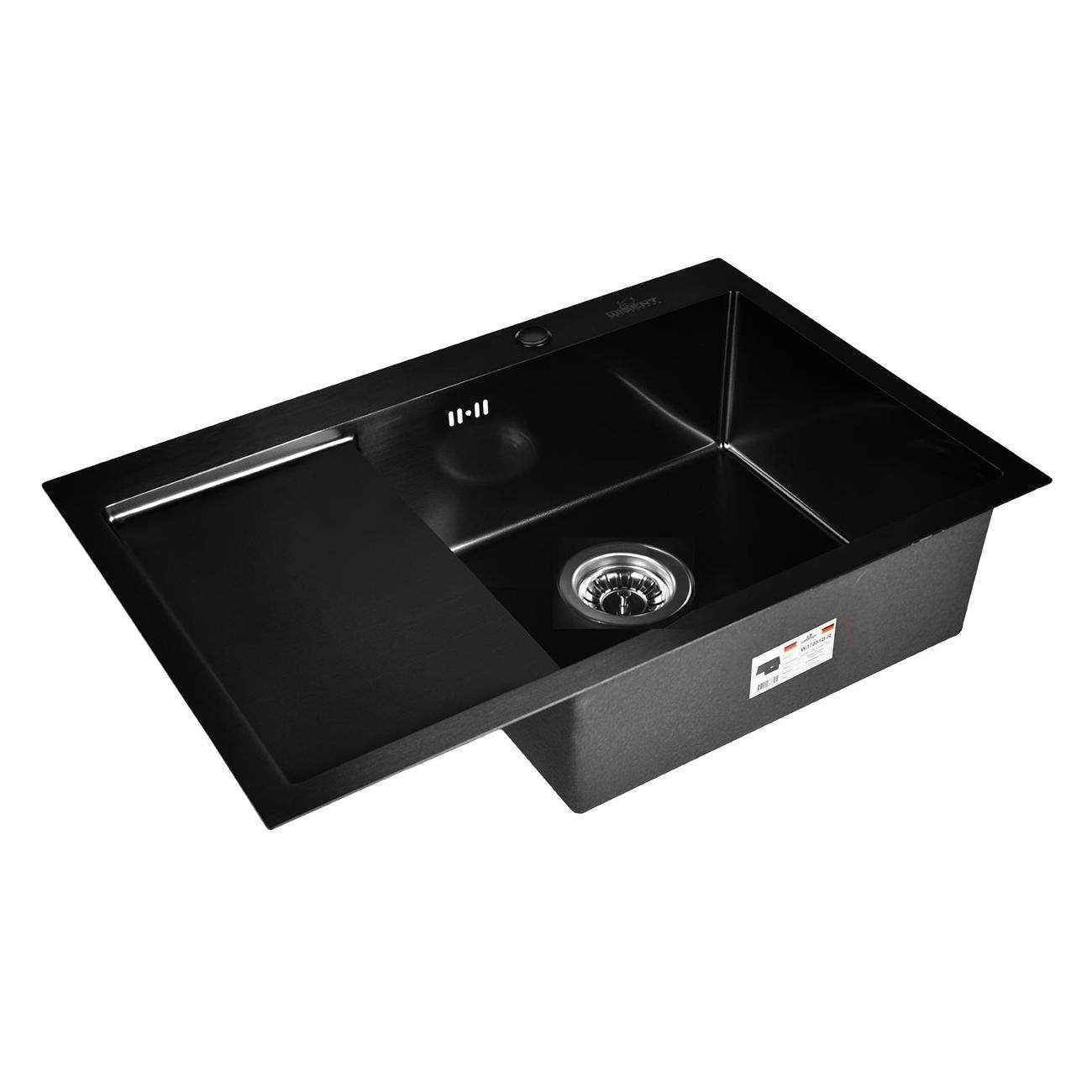 Изображение товара Мойка кухонная Wisent WS37851B-R/WGER019B