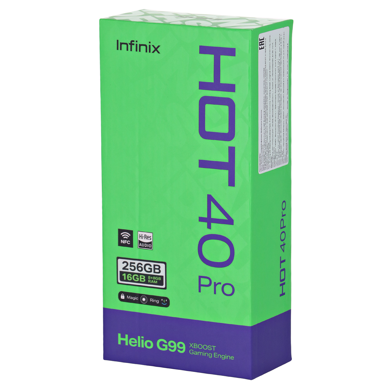 Смартфон Infinix HOT 40 Pro 8/256GB Green