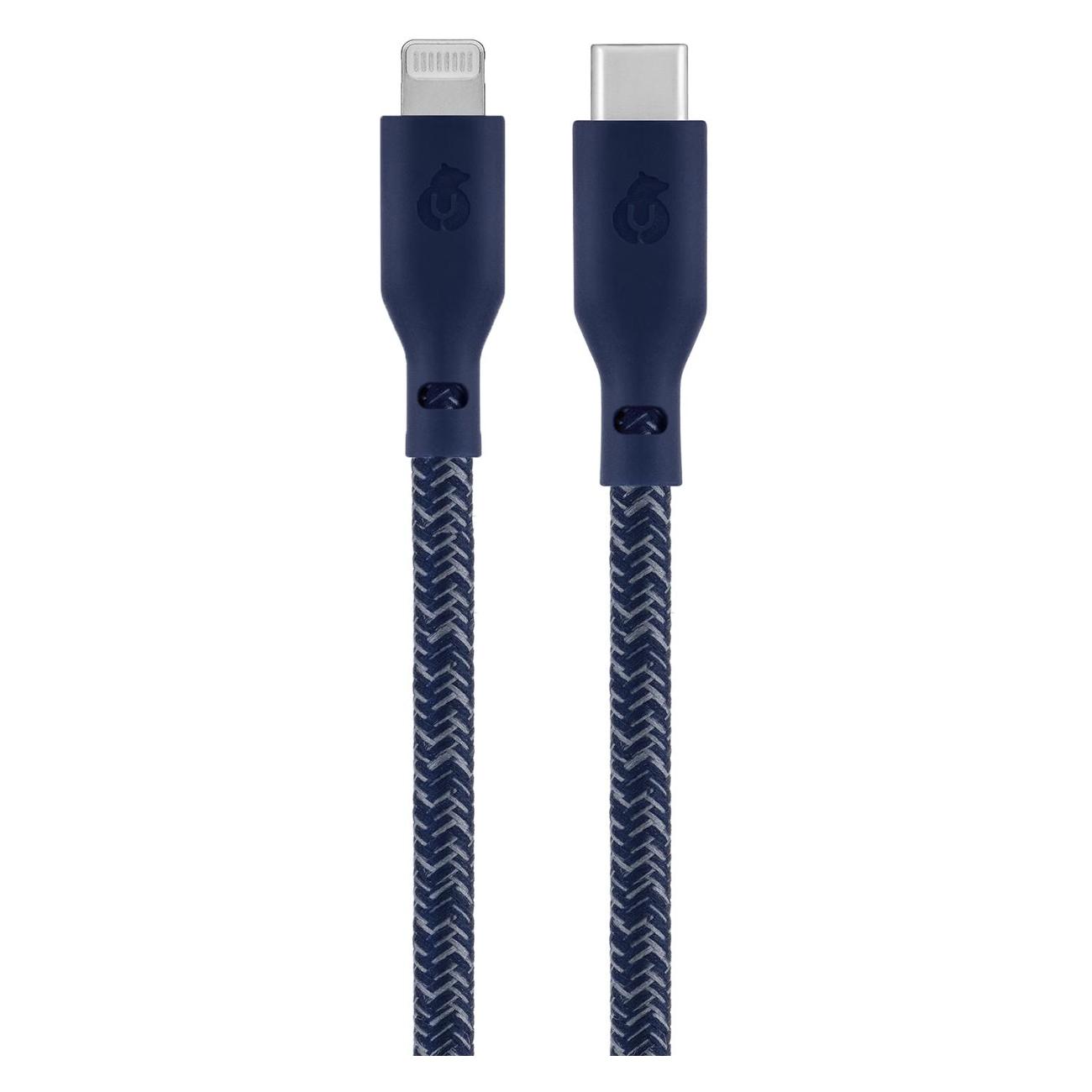 Изображение товара Кабель uBear Trend USB Type-C - Lightning 1,2м синий Изображение товара Кабель uBear Trend USB Type-C - Lightning 1,2м синий