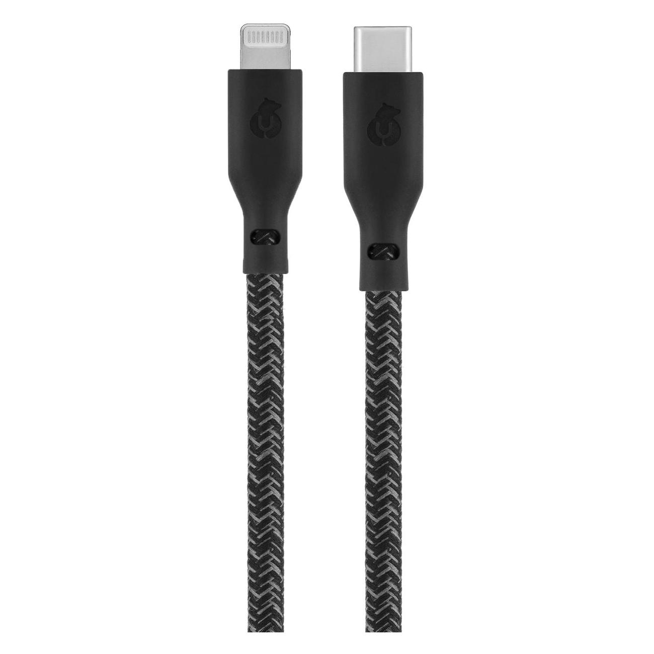 Изображение товара Кабель uBear Trend USB Type-C - Lightning 2,4м черный