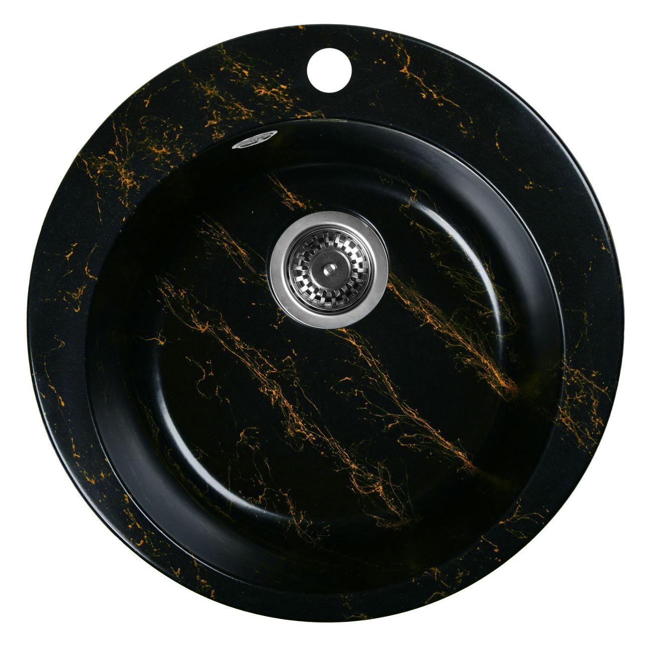 Изображение товара Мойка кухонная Wisent WA04-14 Bl/Gl