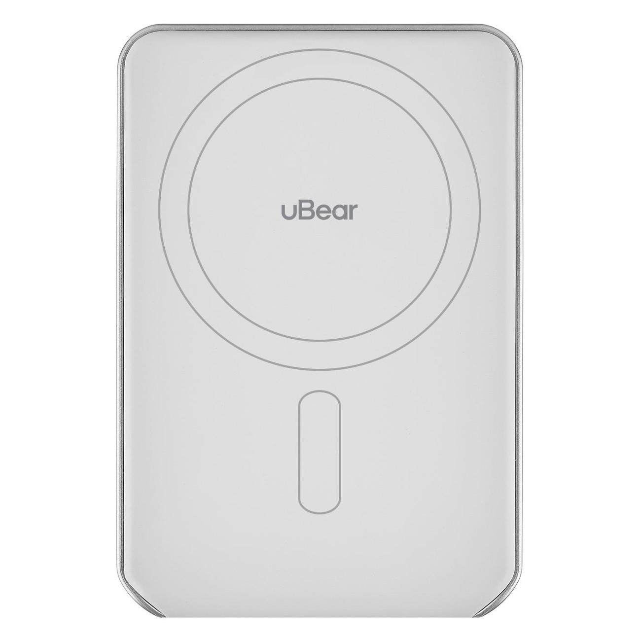 Изображение товара Внешний аккумулятор uBear Backup Magnetic 5000mAh серый
