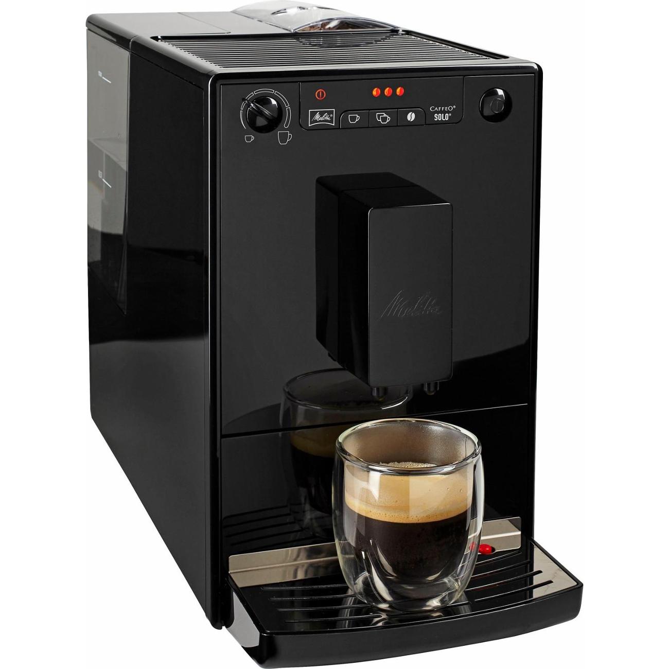 Купить Кофемашина автоматическая Melitta Е 950-322 Caffeo Solo в каталоге  интернет магазина М.Видео по выгодной цене с доставкой, отзывы, фотографии  - Москва