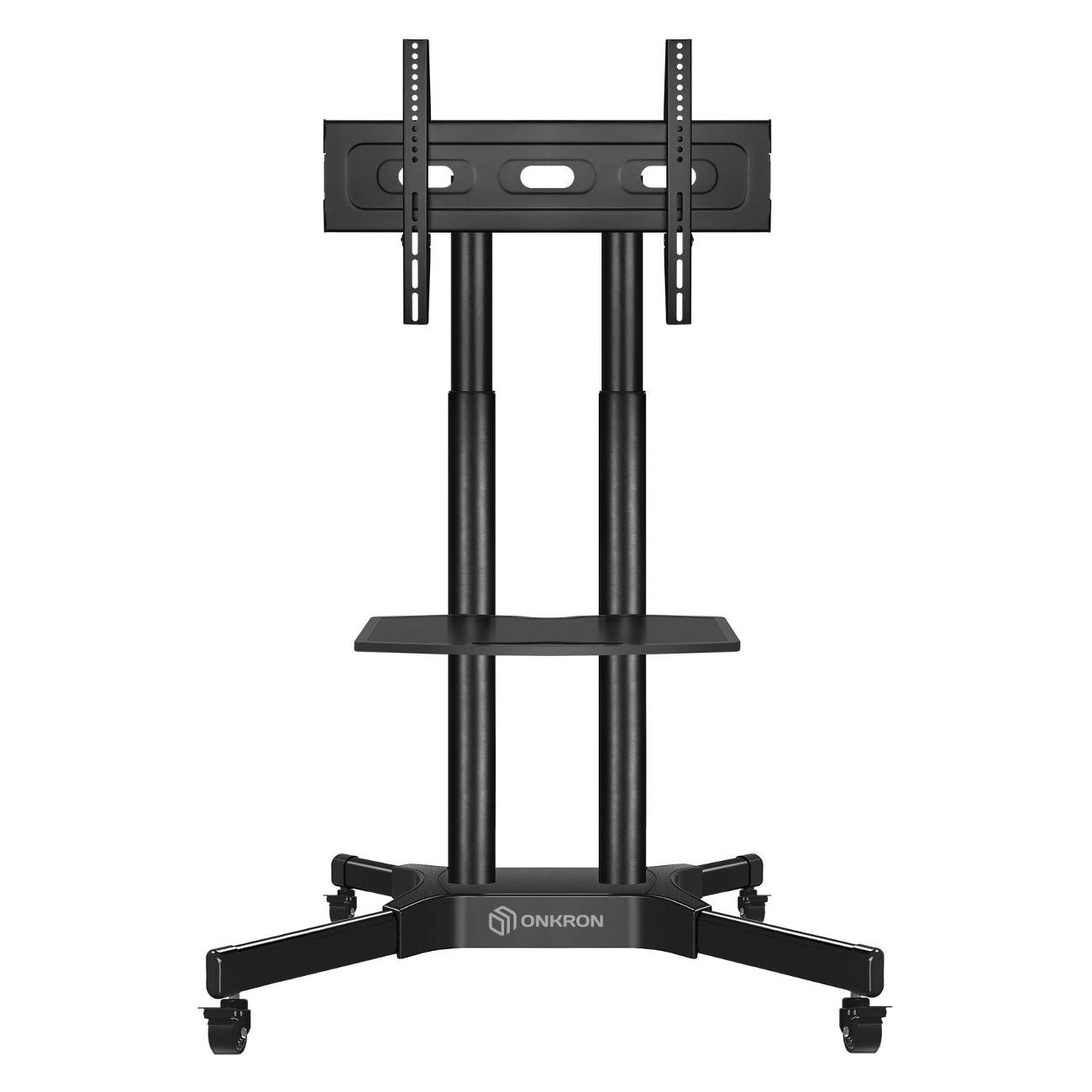 Изображение товара Подставка для телевизора ONKRON с кронштейном 32-65" мобильная TS1351 черный