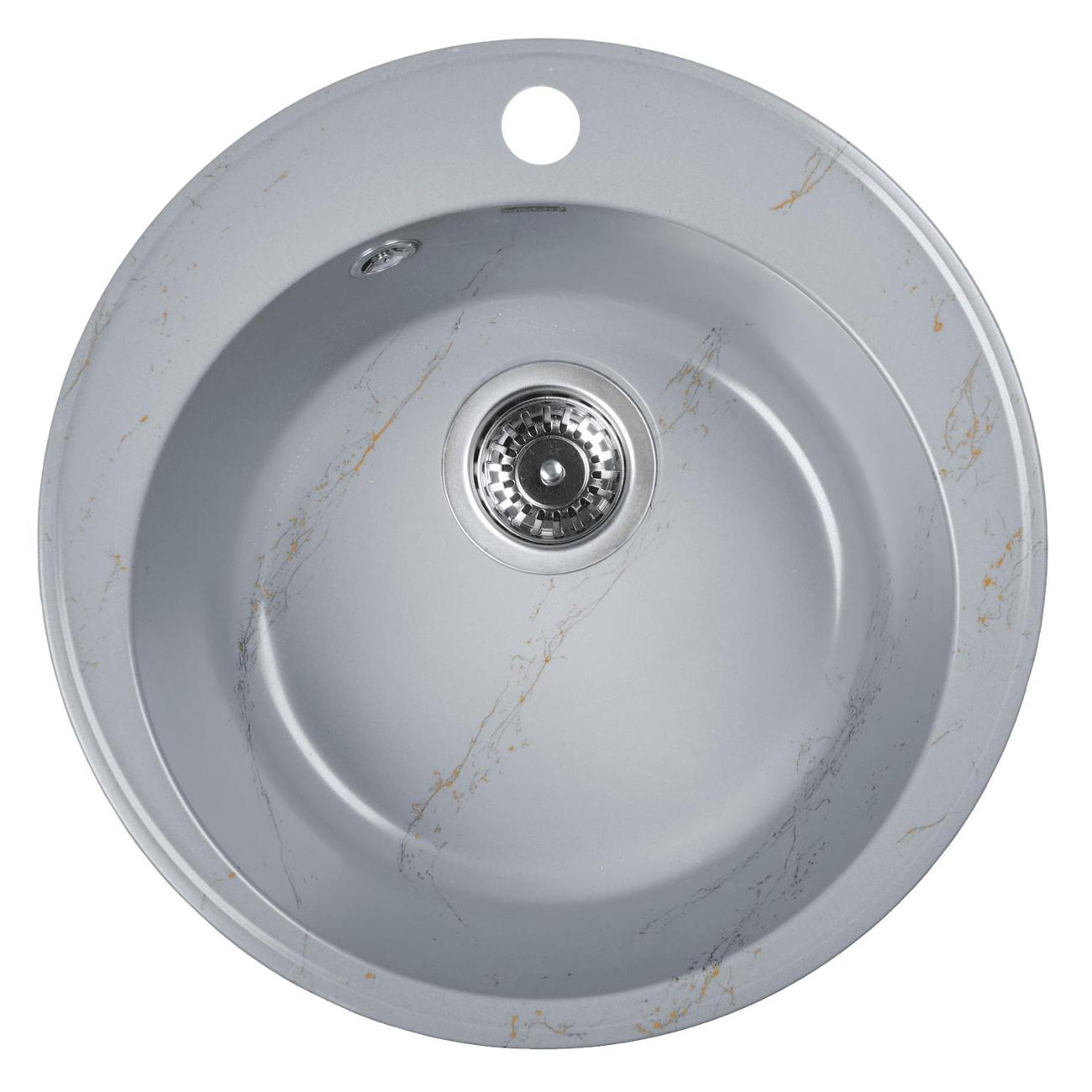 Изображение товара Мойка кухонная Wisent WA05-15 Gr/Gl