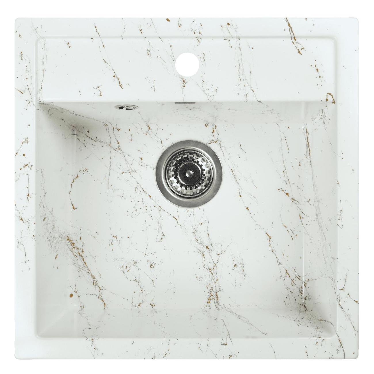 Изображение товара Мойка кухонная Wisent WA11-13 Wh/Gl