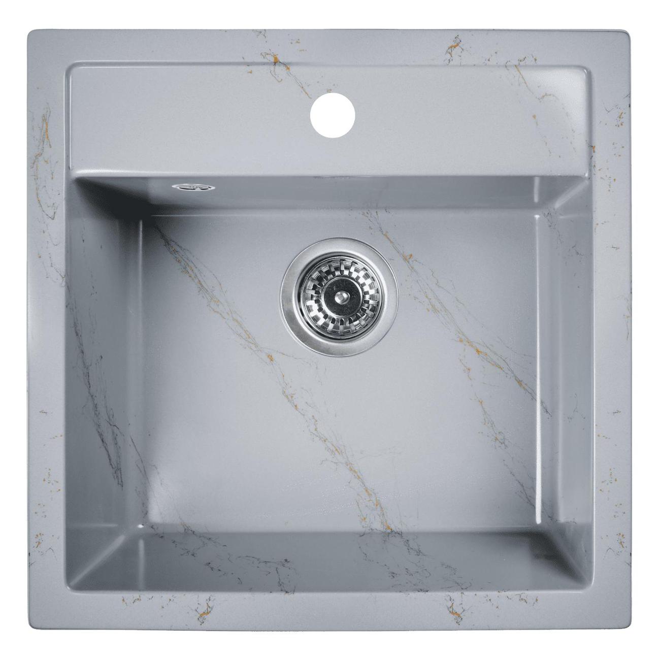 Изображение товара Мойка кухонная Wisent WA11-15 Gr/Gl