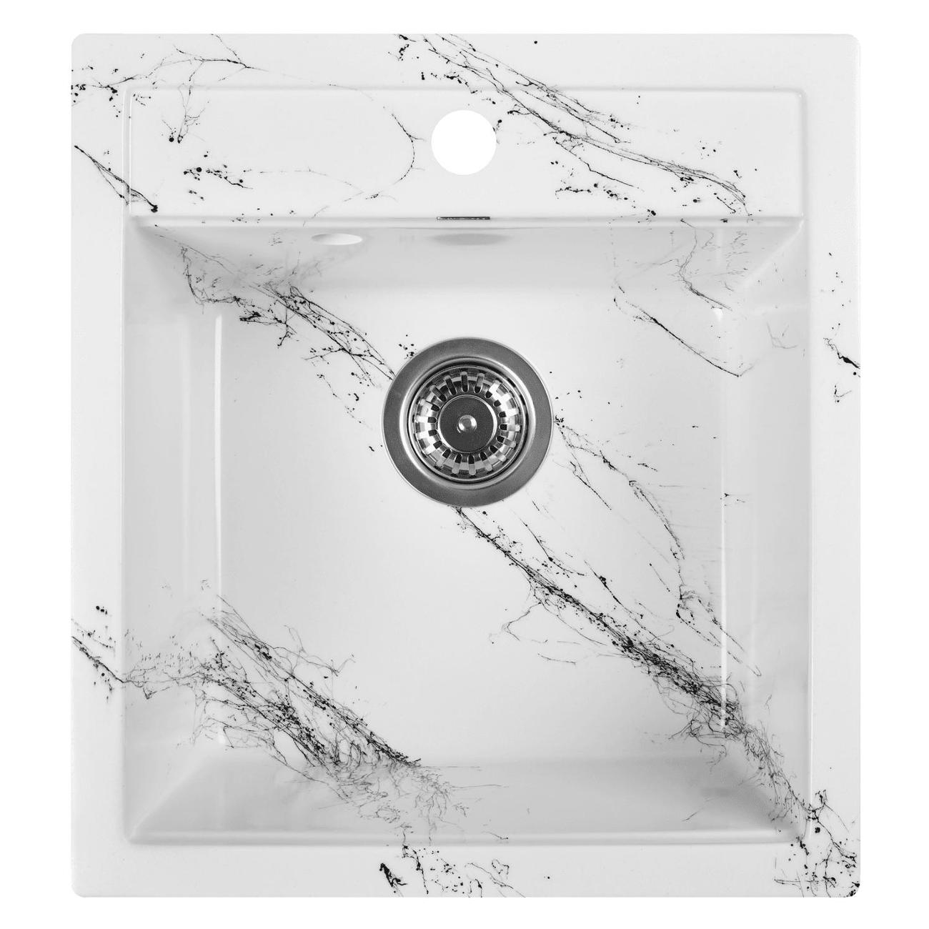 Изображение товара Мойка кухонная Wisent WA45-12 Wh/Bl