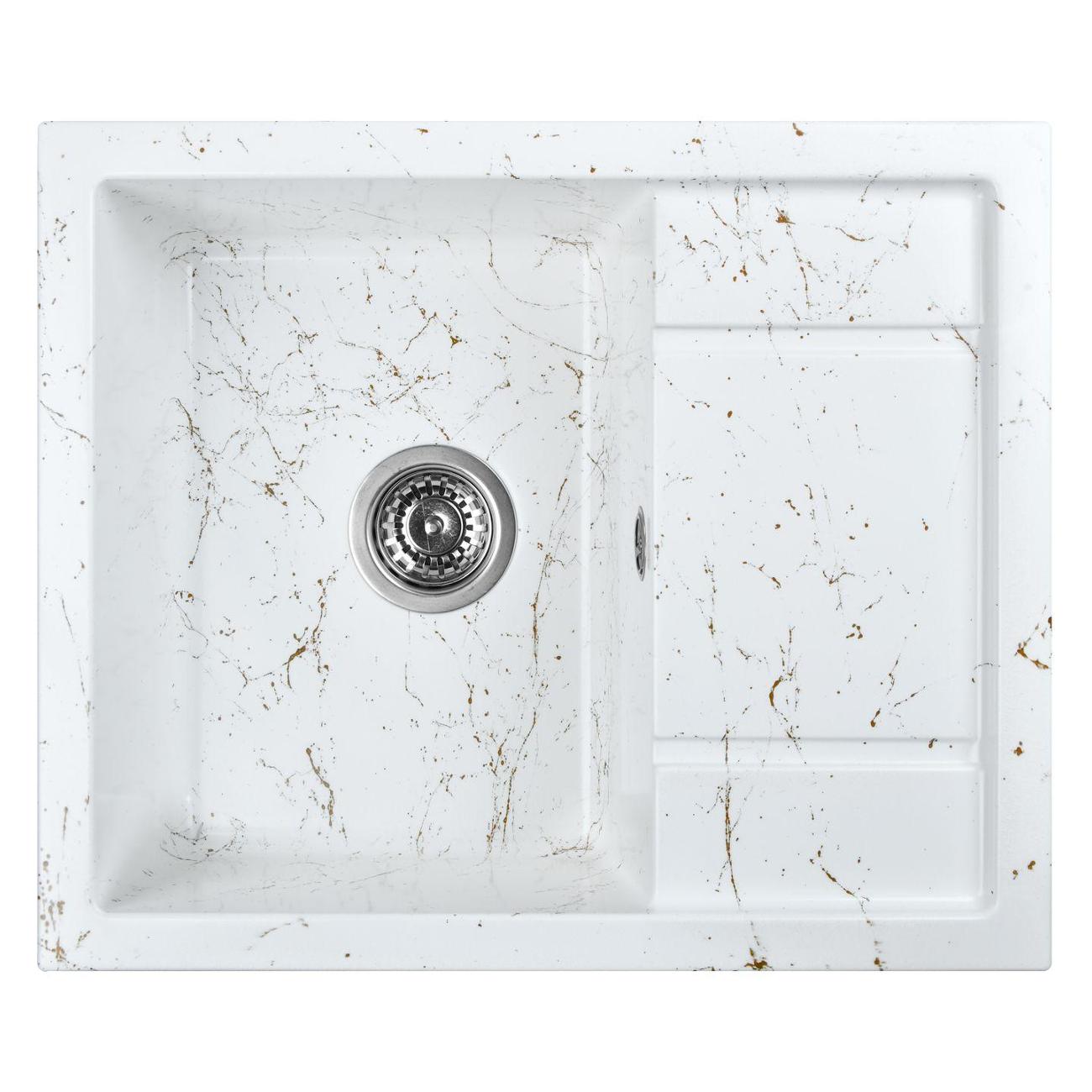 Изображение товара Мойка кухонная Wisent WB19-13 Wh/Gl