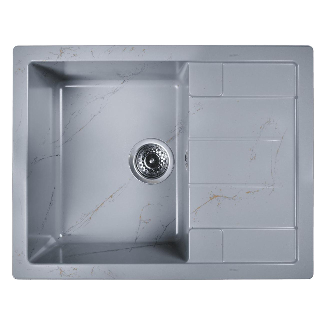 Изображение товара Мойка кухонная Wisent WB22-15 Gr/Gl