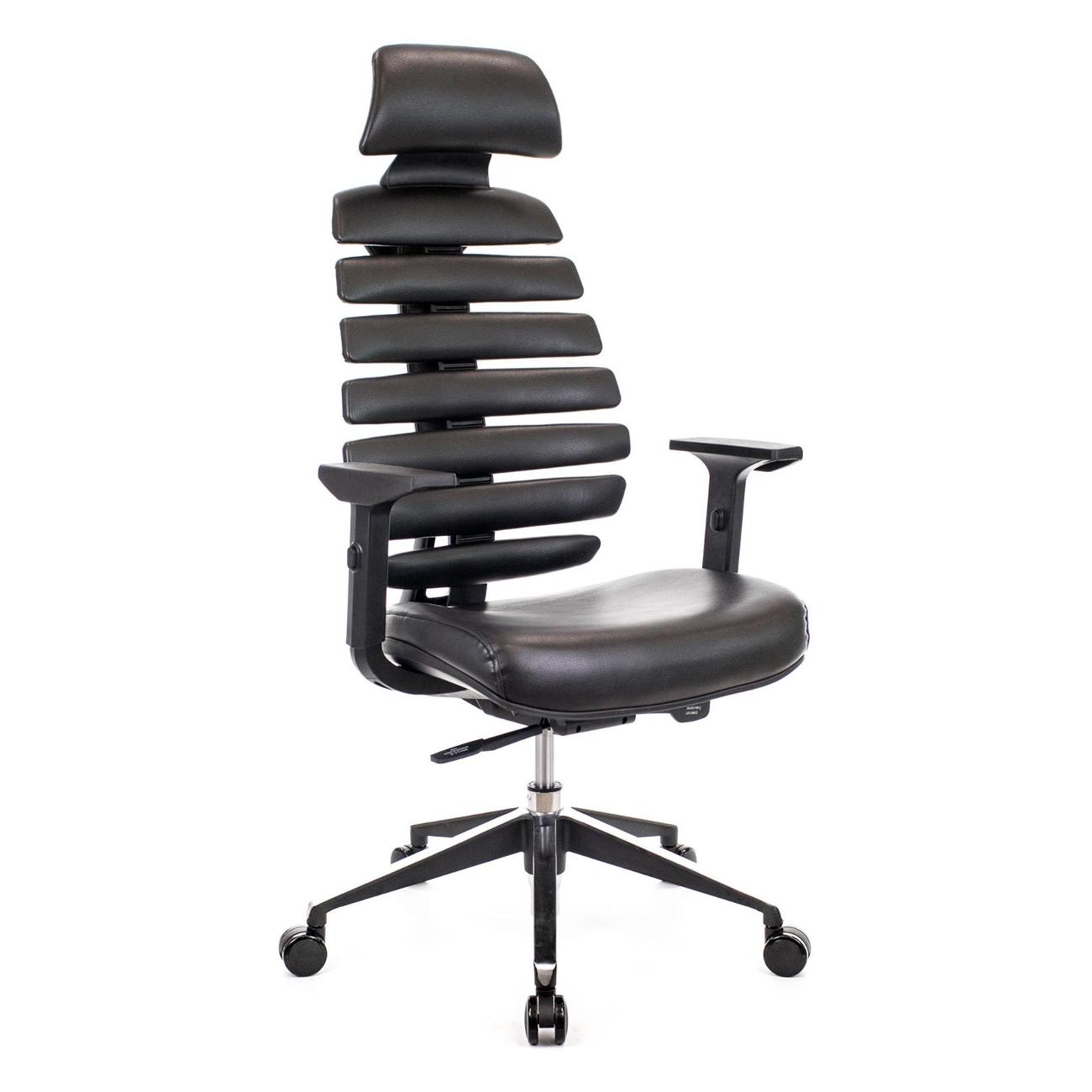 Изображение товара Кресло компьютерное Everprof Ergo Black экокожа