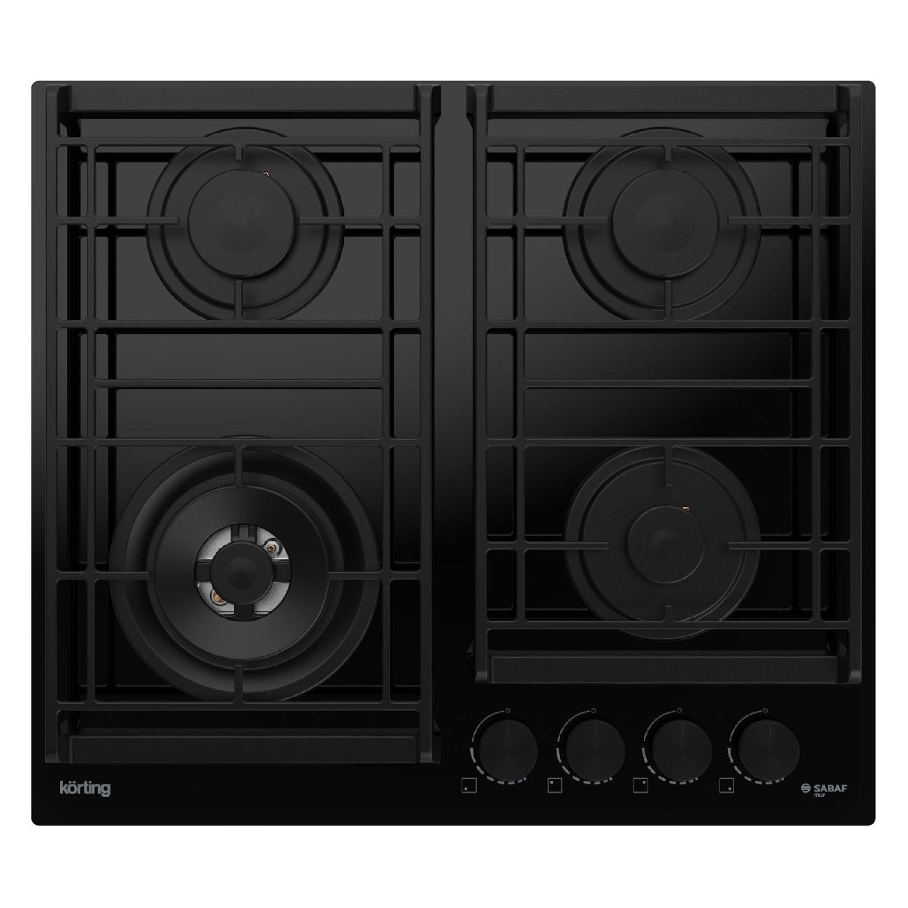 Изображение товара Встраиваемая газовая панель независимая Korting HGG 6955 CTN