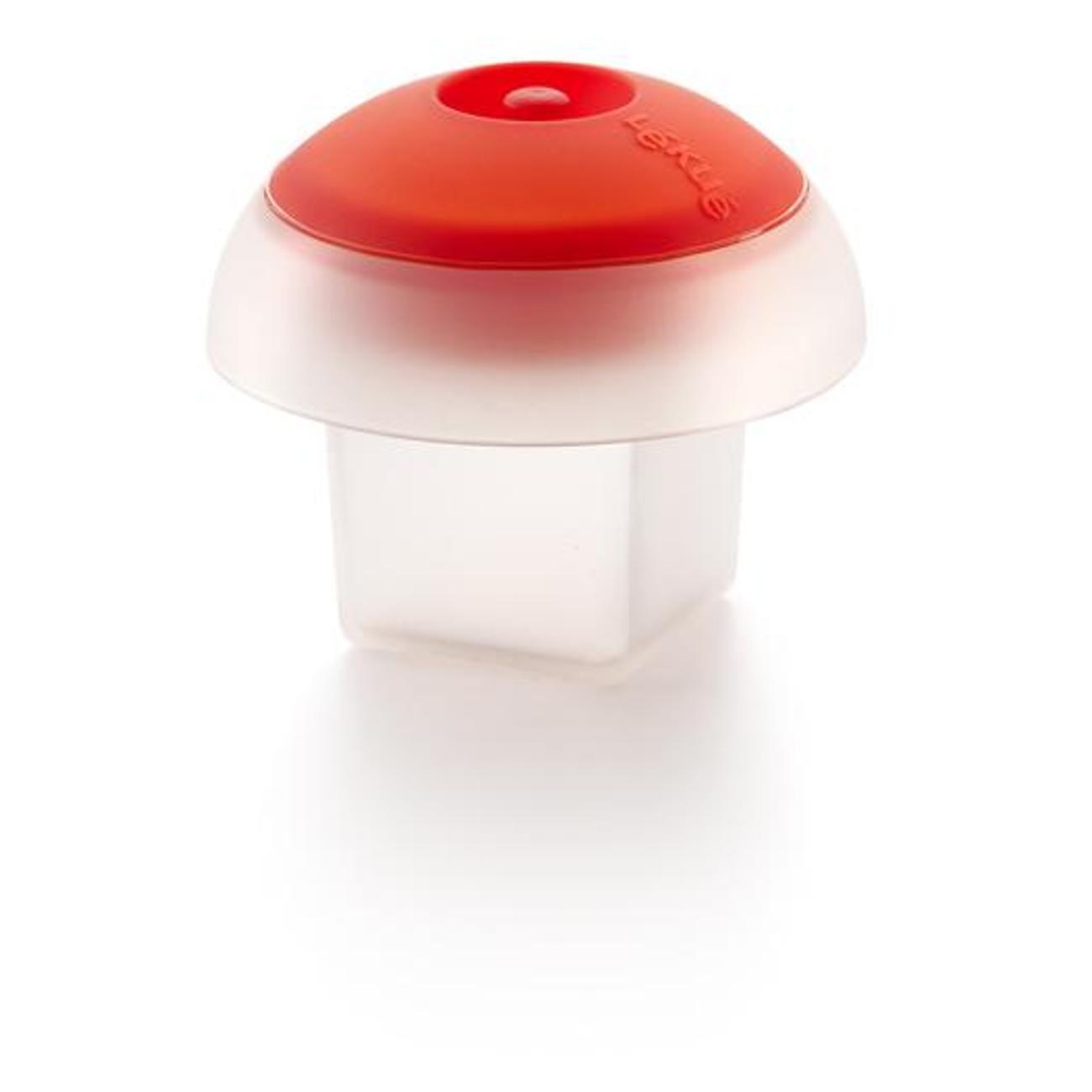 Изображение товара Набор форм для пригтовления яиц в СВЧ Brabantia 882869 красный, 2 шт.