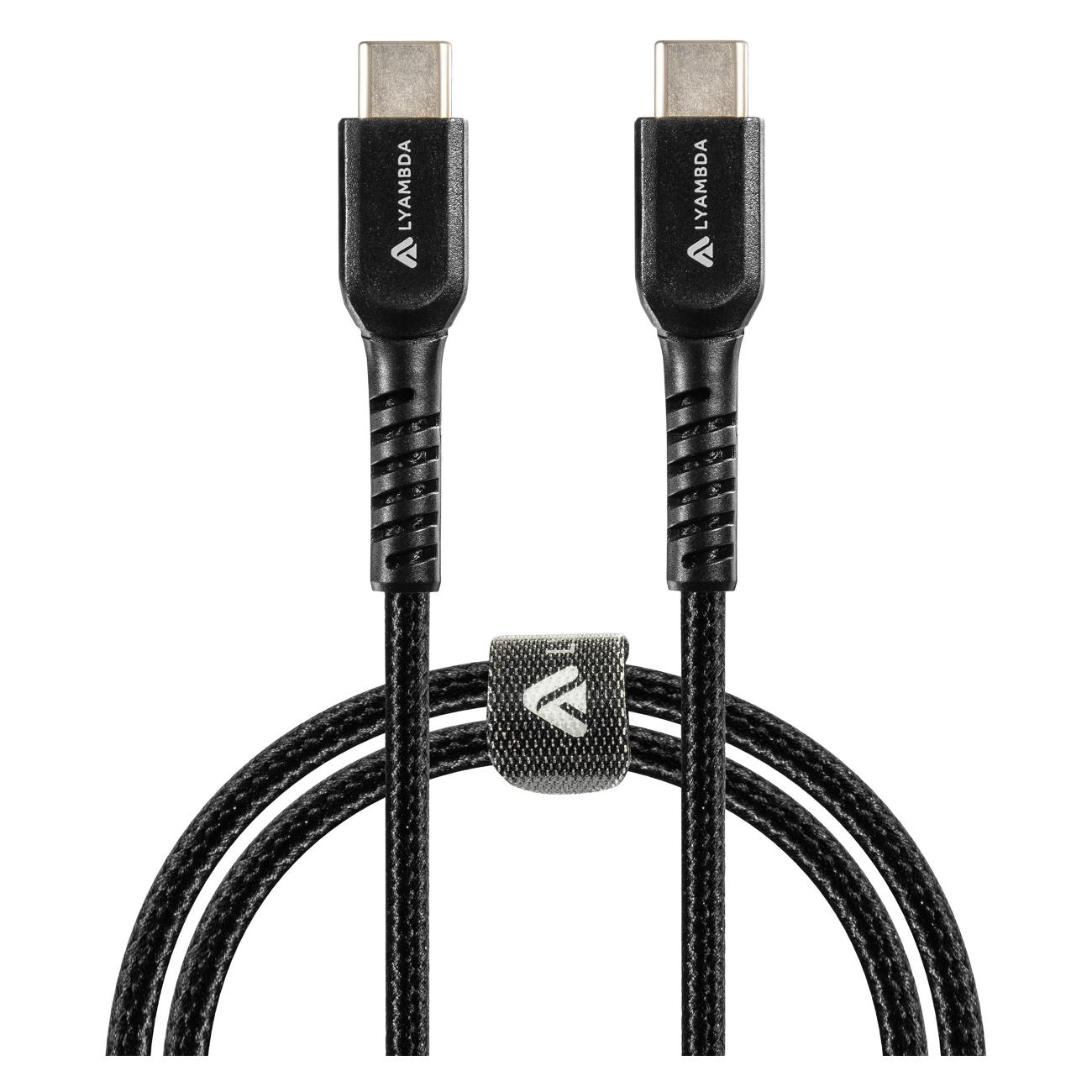 Изображение товара Кабель USB Type-C LYAMBDA LCC05 черный