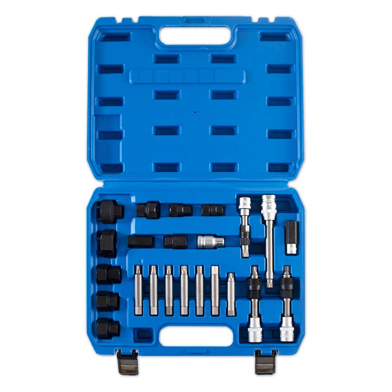 Изображение товара Набор съемников внутренних подшипников GOODKING NAS-HG025, 25 предметов