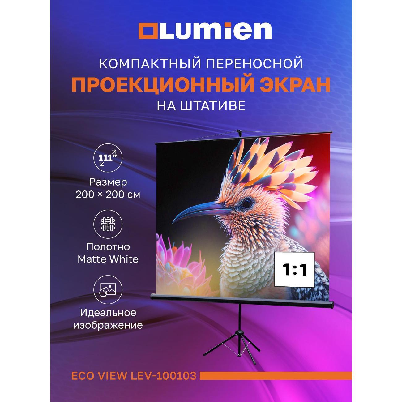 Изображение товара Экран для видеопроектора Lumien Eco View LEV-100103