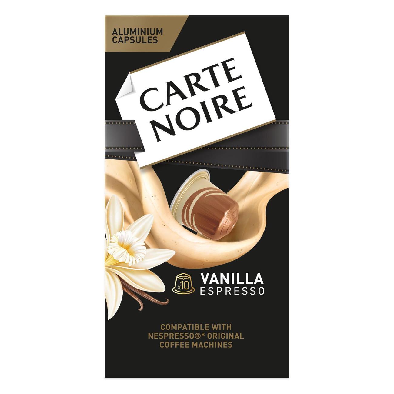Изображение товара Кофе в капсулах Carte Noire Espresso ваниль Изображение товара Кофе в капсулах Carte Noire Espresso ваниль
