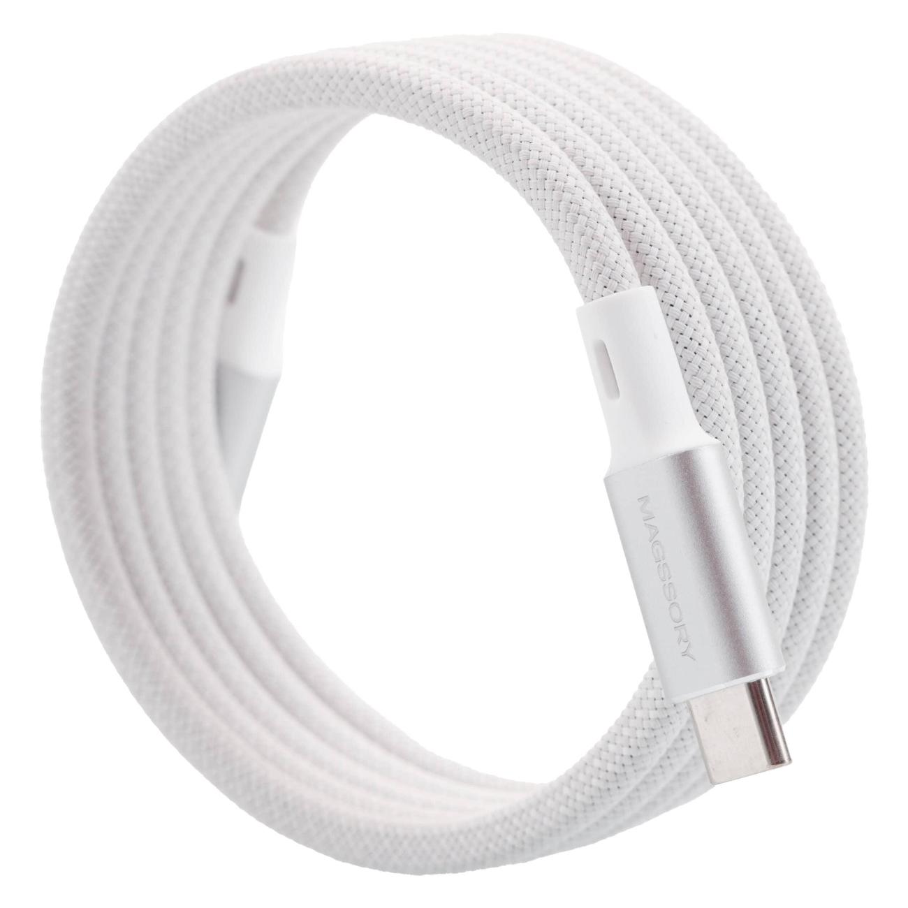 Изображение товара Кабель USB Type-C Magssory CBL001 1.2м серебро